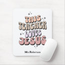 Search for teacher mouse mats Typography