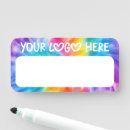 Search for rainbow name tags Minimalist