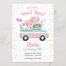 Search for ice cream truck invitations Pink