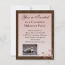 Search for cosmetic invitations Cosmetics party