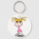 Search for ballet dancing round key rings Cute