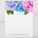 Search for hydrangea stationery paper Elegant
