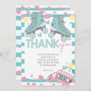 Search for roller skate thank you cards Let's roll