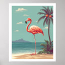 Search for vintage flamingo art Vacation