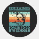 Search for school of fish stickers Ocean