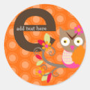 Search for orange owl stickers Kids