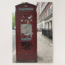 Search for red phone box puzzles London