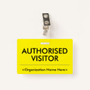 Search for visitor id badges Basic