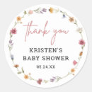 Search for spring wildflower stickers Spring baby shower