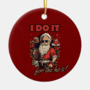 Search for humorous for christmas tree decorations Santa claus