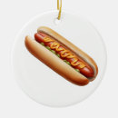 Search for mustard christmas tree decorations Hotdog