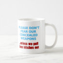 Search for concealed carry mugs Humour