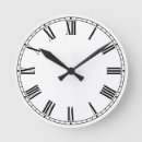 Search for victorian style clocks Roman numerals