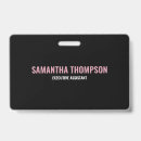 Search for pink id badges Girly