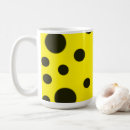 Search for yellow and black mugs Simple