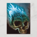 Search for flaming skull postcards Tattoo