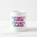 Search for empowered women mugs Equality