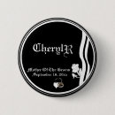 Search for personalizeable badges Black and white