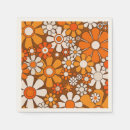 Search for 70s retro napkins Flower