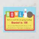 Search for bowling 4x5 invitations Sports
