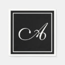 Search for letter napkins Party