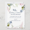 Search for elegant 85th birthday invitations Blue