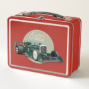 Search for race car lunch boxes Retro