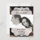 Search for cowboy boot save the dates Wood
