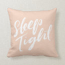 Search for a good night cushions Typography