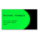 Search for oval business cards Modern