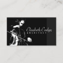 Search for stringed instruments business cards Cello