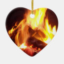Search for log christmas tree decorations Fire