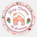 Search for red house stickers Watercolor