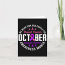Search for violence cards Breast cancer hero