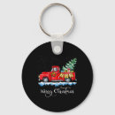 Search for old christmas key rings Red