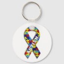 Search for puzzle ribbon key rings Autistic