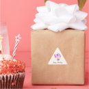 Search for purple triangles stickers Elegant