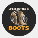 Search for cowboy life stickers Rustic