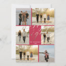 Search for 6 photo christmas cards Gold foil