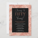 Search for shimmer invitations Rose gold