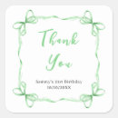 Search for green ribbon stickers Thank you