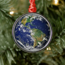 Search for earth globe christmas tree decorations Africa