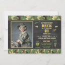 Search for soldier birthday invitations Green