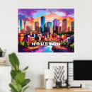 Search for houston art Cityscape