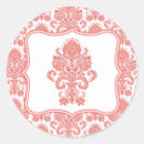 Search for coral wedding stickers Seals