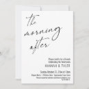 Search for morning after breakfast wedding invitations Newly weds