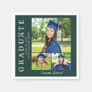 Search for photo collage napkins Graduation