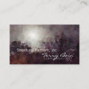 Search for moonlight business cards Silhouette