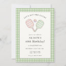Search for pickleball party invitations Pink