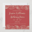 Search for gold paisley invitations Unique